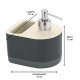 Porta Detergente E Bucha 12cm Por 10cm Por 13cm Altura Branco